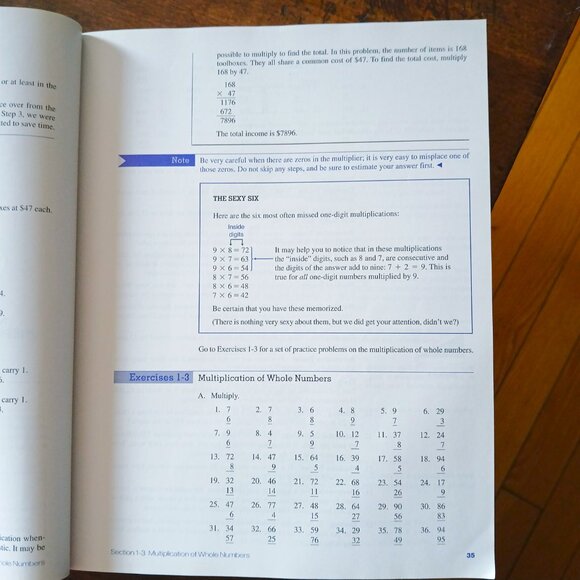 Mathematics For The Trades A Guided Approach - 9th Ed. By Carman and Saunders - Picture 4 of 5